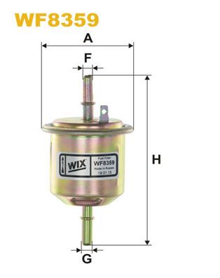 WIX FILTERS kuro filtras WF8359